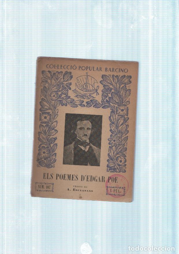 Libros: Els poemes d Edgar Poe - A. Esclasans - Foto 1