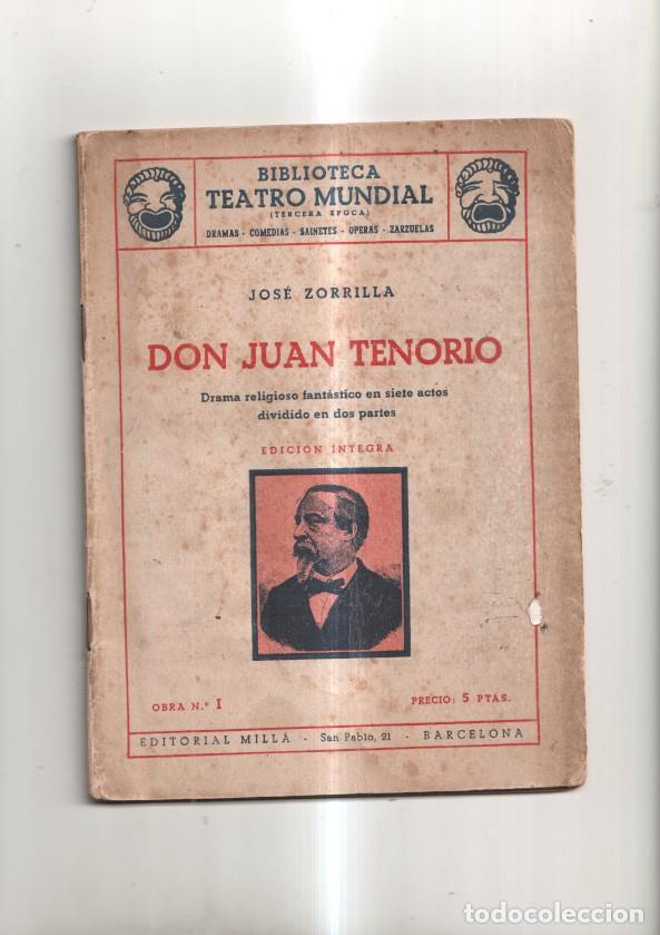 Libri di seconda mano: Don Juan Tenorio - Jose Zorrilla