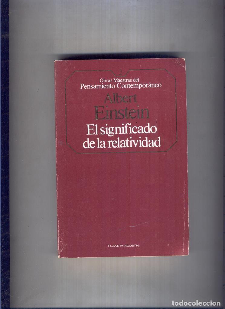 Libros: El significado de la relatividad - Albert Einstein - Foto 1