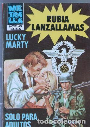 Libros: BOLSILIBRO: Metralla numero 129: Rubia lanzallamas - Lucky Martin