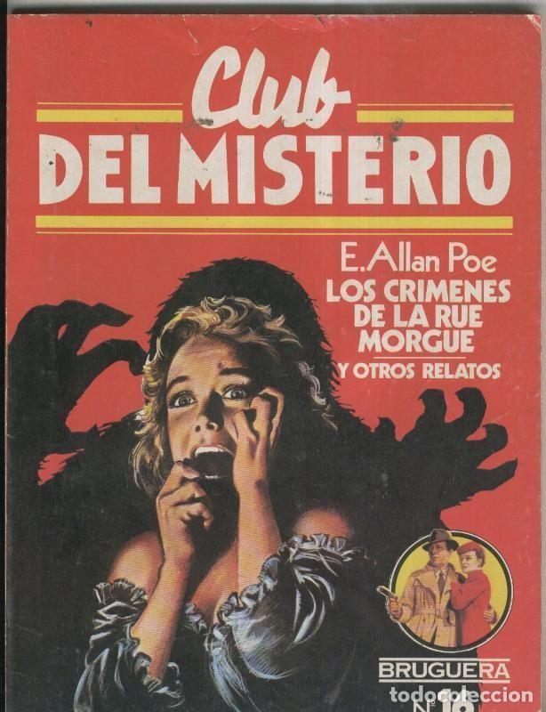 B&uuml;cher: Club del Misterio numero 016: Los crimenes de la rue morgue (ejemplar algo aviejado) - Edgar Allan P