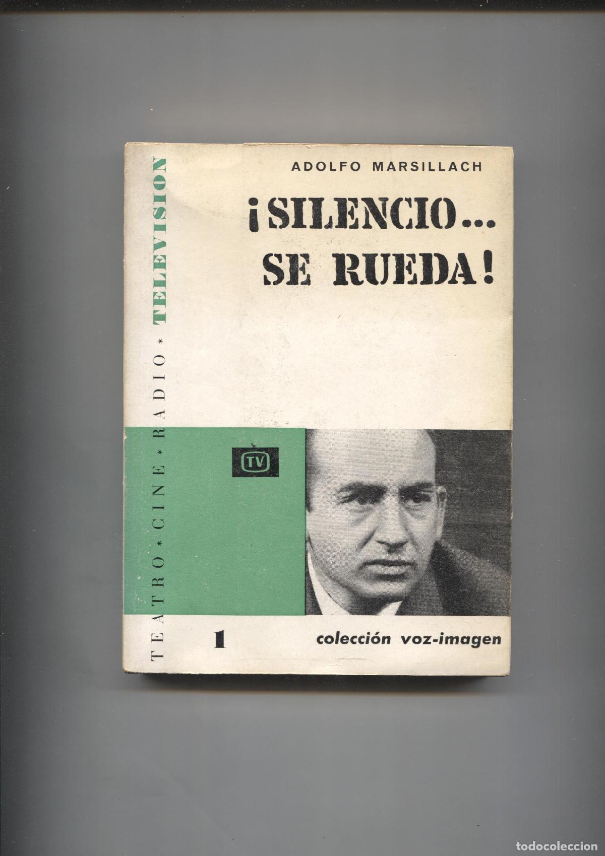 B&uuml;cher: Coleccion Voz-Imagen: Silencio, se rueda - Adolfo Marsillach