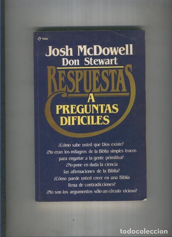 Libros: Respuestas - Josh McDowell, Don Stewart - Foto 1
