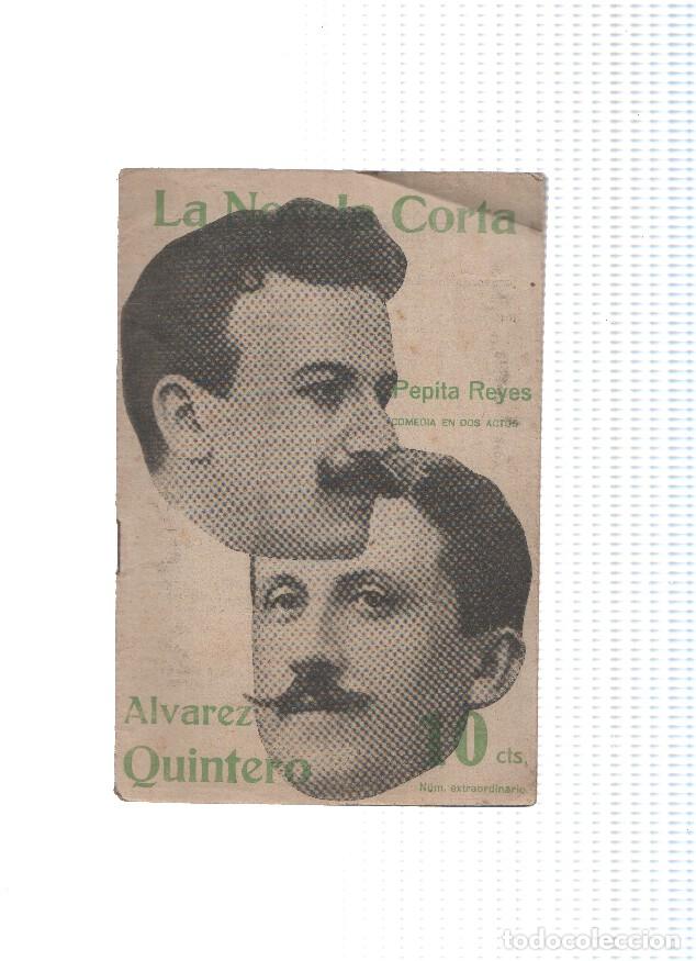 Libri di seconda mano: La novela corta numero 31: Pepita Reyes - Alvarez Quintero