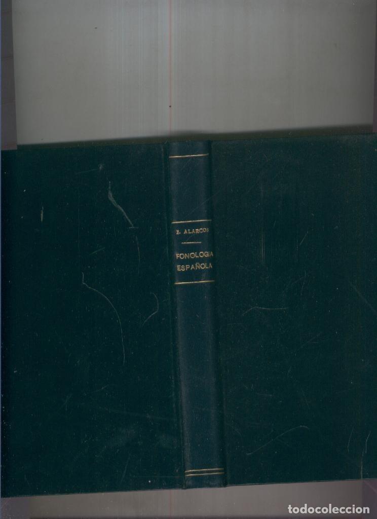 B&uuml;cher: Fonologia Espa&ntilde;ola - Emilio Alarcos LLorach