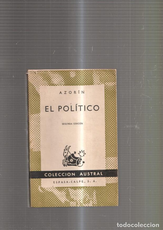 Libros: El politico - Azorin - Foto 1