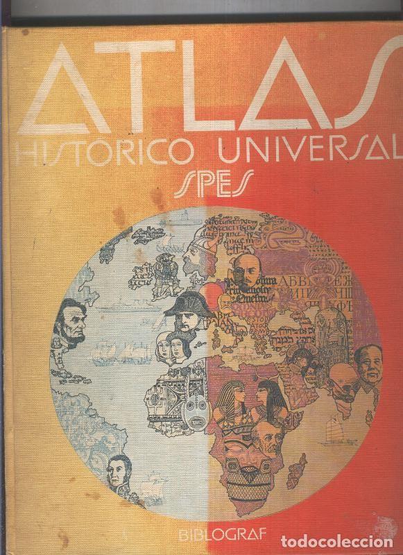 Libros: Atlas Historico Uiversal SPES - Varios - Foto 1