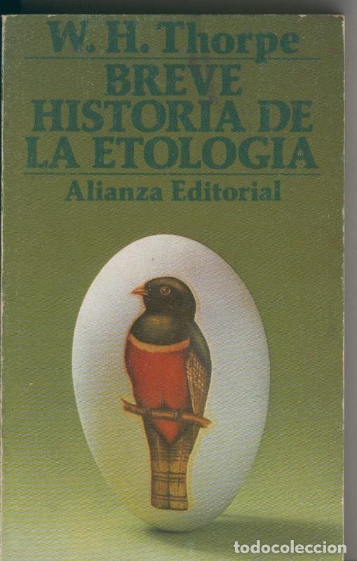 Libros: Breve historia de la etologia - W.H. Thorpe - Foto 1