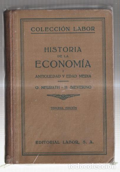 Libros: Historia de la Economia - O. Neurath - H. Sievekino