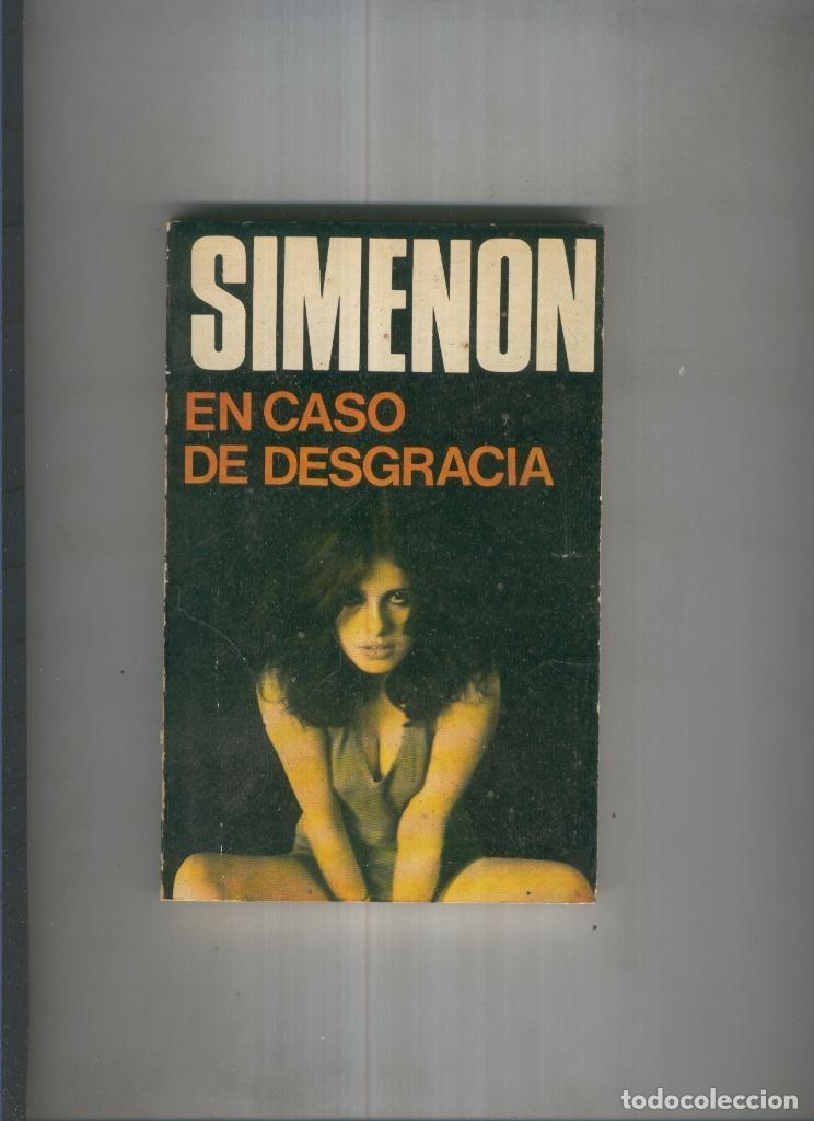 Libros: En caso de desgracia - Georges Simenon - Foto 1