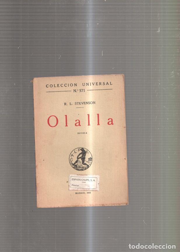 Libros: Olalla - R.L. Stevenson - Foto 1
