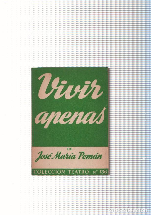 Libros: Vivir apenas - Jose Maria Peman - Foto 1