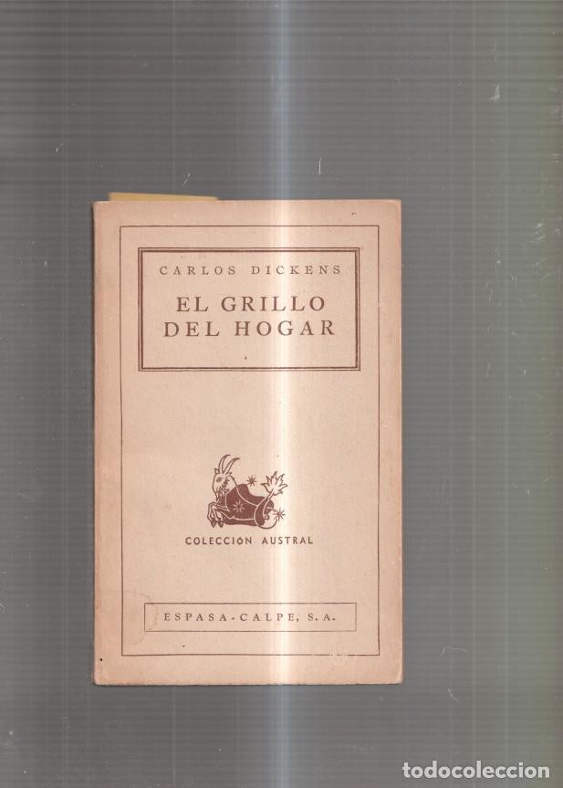 Libros: El grillo del hogar - Carlos Dickens - Foto 1
