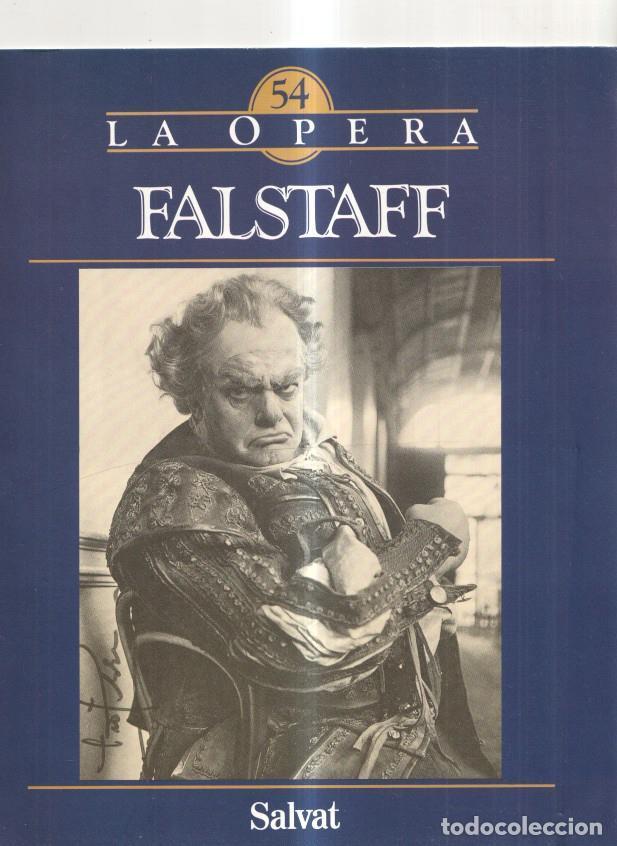 Libros: Salvat: Fasc&iacute;culo La Opera num 54 - Fastaff (Giuseppe Verdi) - Foto 1