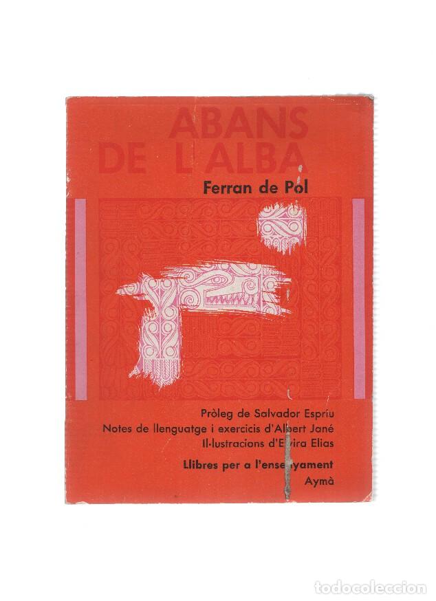 Libros: Abans de l alba - Ferran de Pol - Foto 1