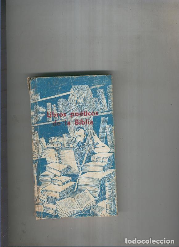 Libros: Libros poeticos de la Biblia - Varios - Foto 1