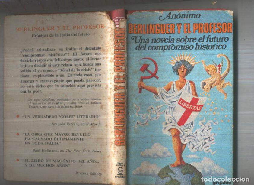 Libros: Berlinguer Y El Profesor - Anonimo - Foto 1