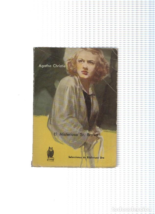 Libri di seconda mano: Selecciones de Biblioteca Oro numero 153: El misterioso Sr. Brown - Agatha Christie