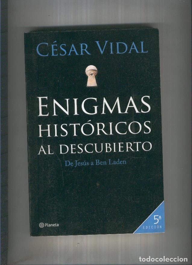 Libros: Enigmas historicos al descubierto - Cesar Vidal - Foto 1