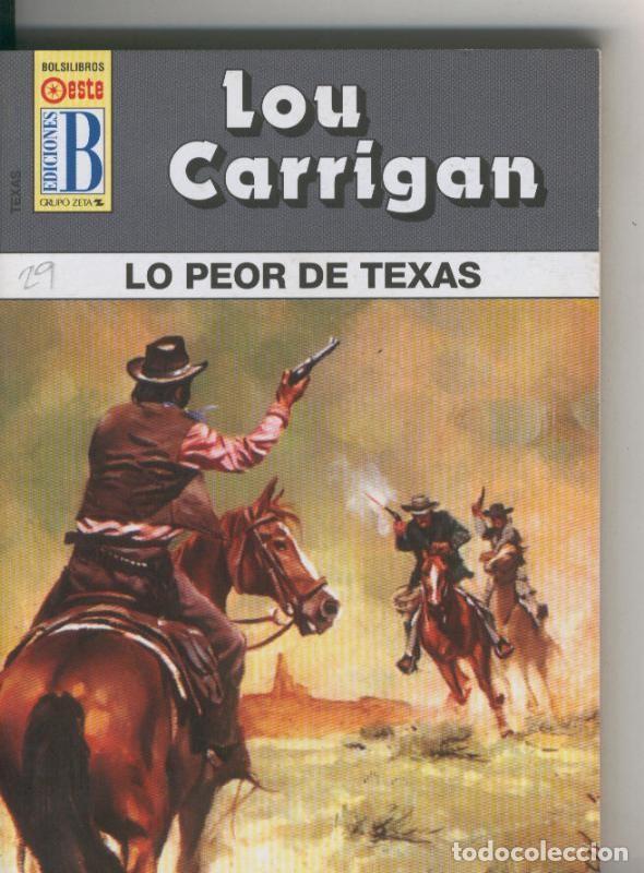 Libros: Bolsilibro: Texas: Lo peor de Texas - Lou Carrigan