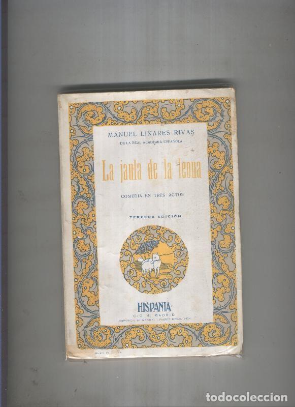 B&uuml;cher: La jaula de la leona - Manuel Linares Rivas