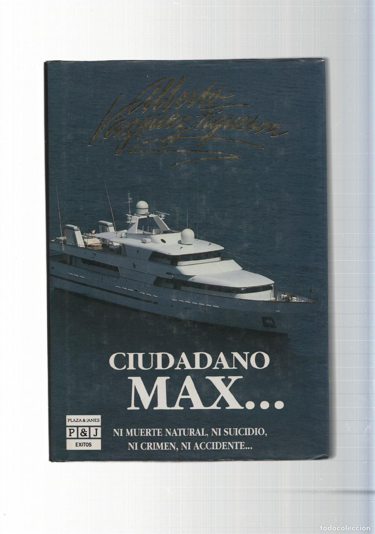 Libros: Ciudadano Max - Alberto Vazquez Figueroa - Foto 1