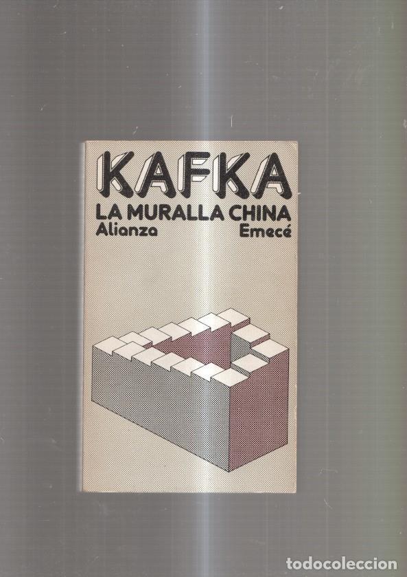 books: La muralla China - Franz Kafka