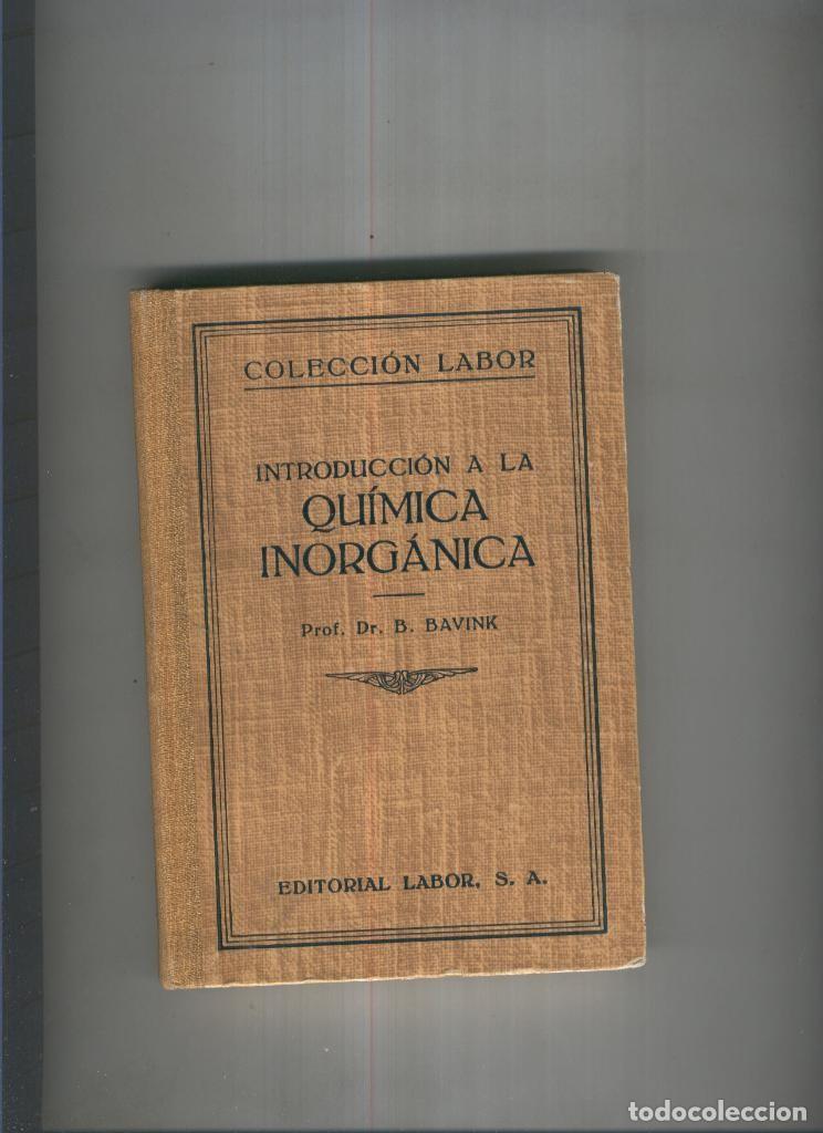 books: Introduccion a la quimica inorganica - Prof. Dr. B. Bavink