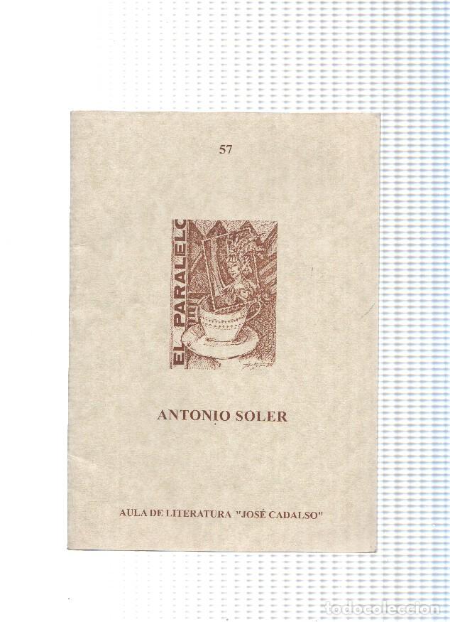 Libros: Cuaderno de Literatura 57 - Antonio Soler - Foto 1