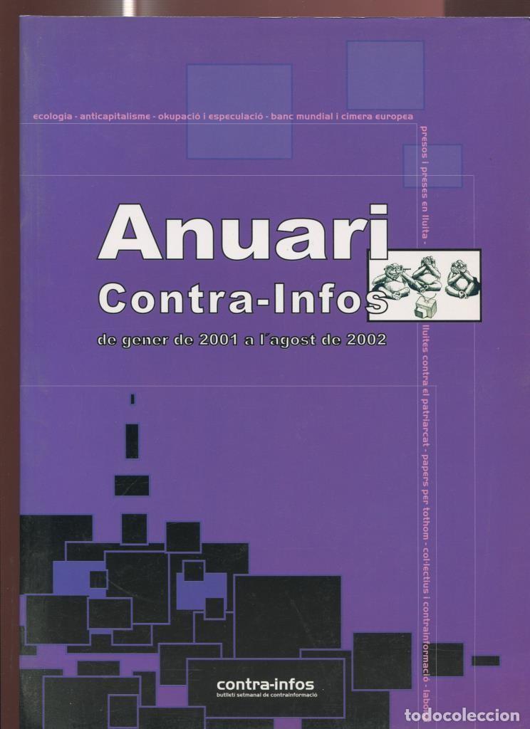 Libros: Anuari contra-infos de gener de 2001 a agosto de 2002 - varios