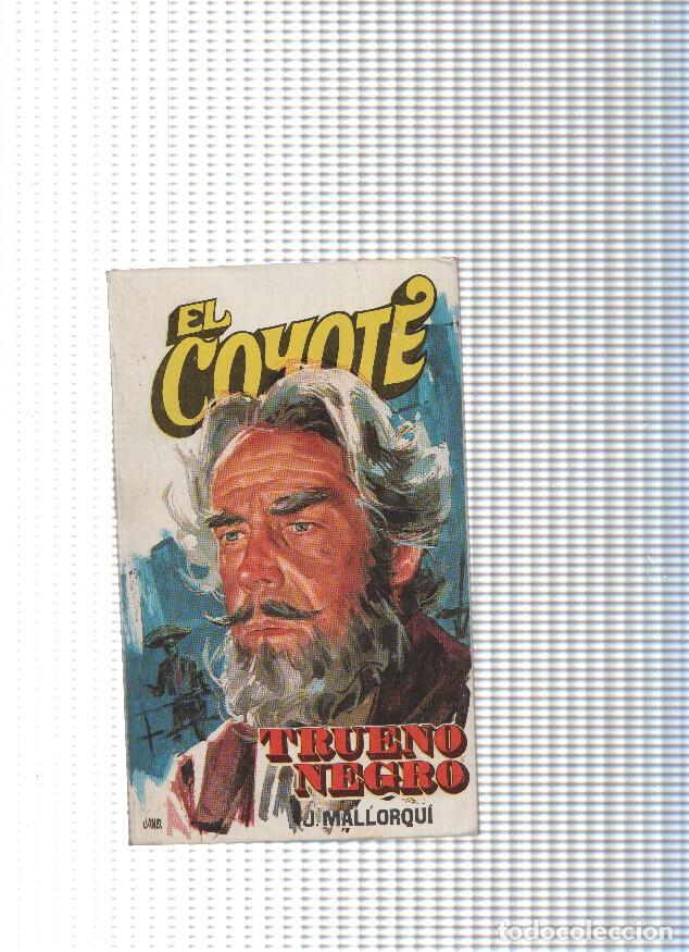 Libri di seconda mano: Coleccion El Coyote de Editorial Favencia numero 051: Trueno negro - Jose Mallorqui