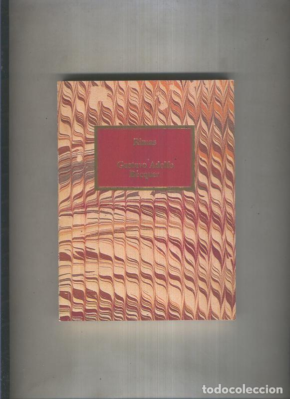 Libros: Rimas de Gustavo Adolfo Becquer - Gustavo Adolfo Becquer - Foto 1