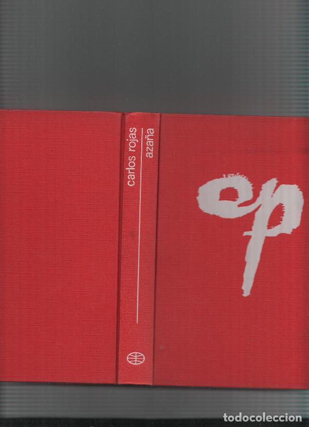 Libri di seconda mano: Aza&ntilde;a ( segunda edicion 1973 ) - Carlos Rojas