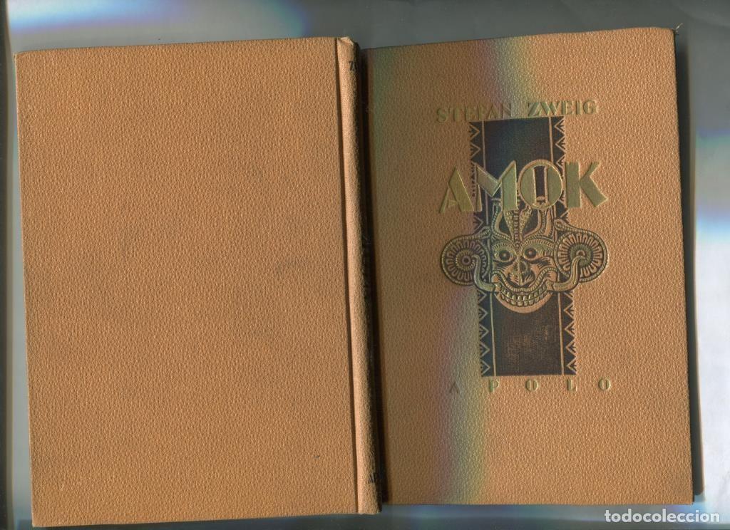 Libros: Biblioteca Freya: Amok - Stefan Zweg - Foto 1