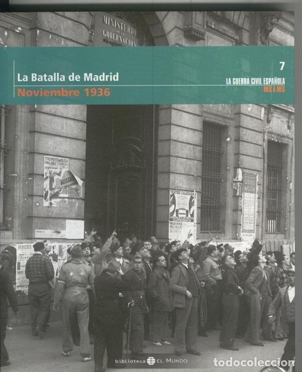 Livros em segunda m&atilde;o: La guerra civil espa&ntilde;ola mes a mes tomo numero 07: Noviembre 1936: La batalla de Madrid - varios