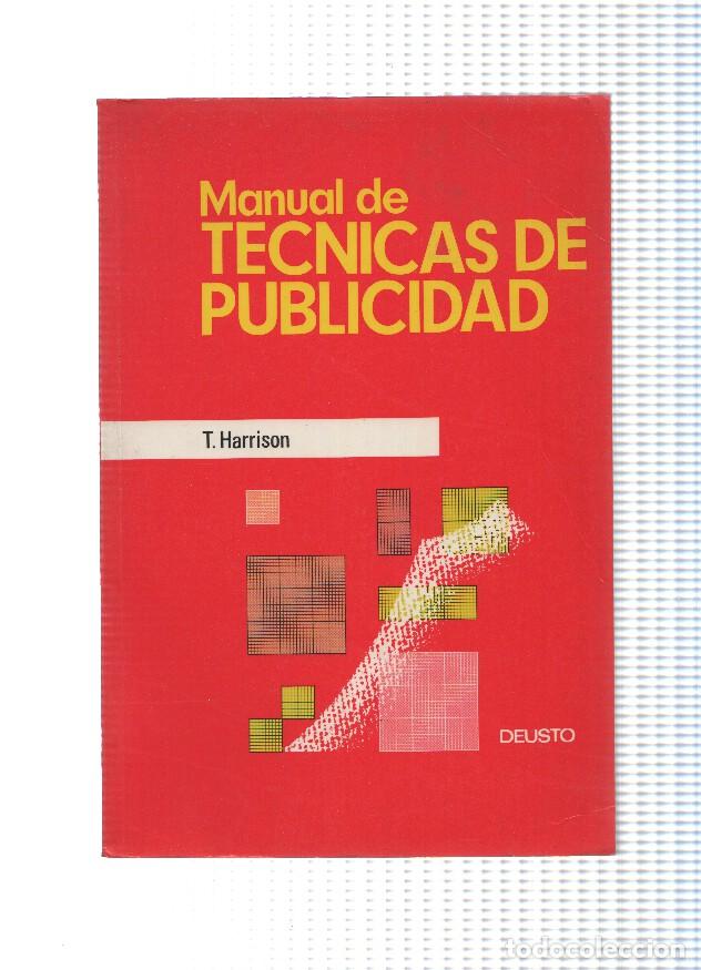 Libros: Manual de Tecnicas de Publicidad - T, Harrison - Foto 1