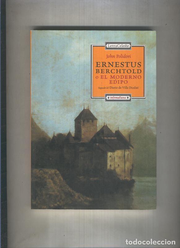 Libros: Ernestus Berchtold o el moderno Edipo - John Polidori - Foto 1