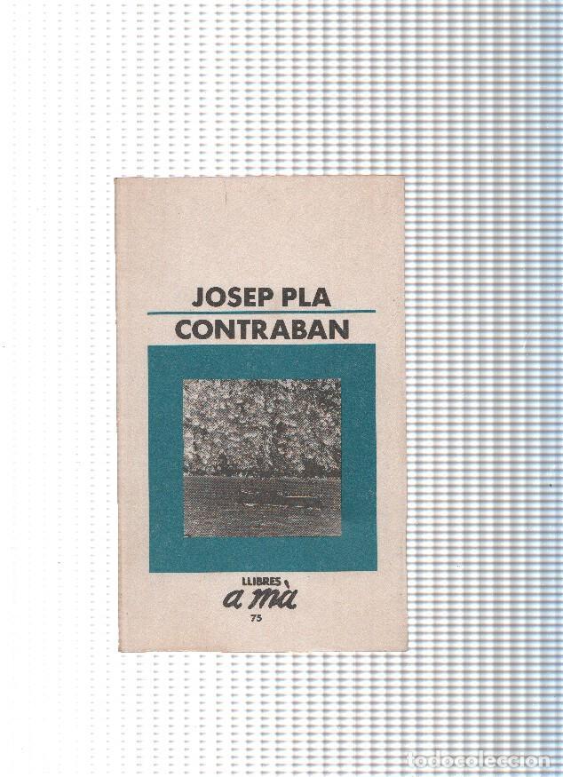 books: Contraban - Josep Pla