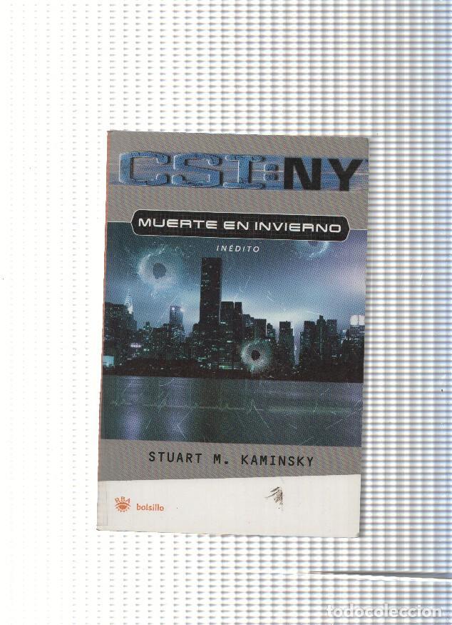 Libros: CSI:NY. Muerte en invierno - Stuart M. Kaminsky - Foto 1