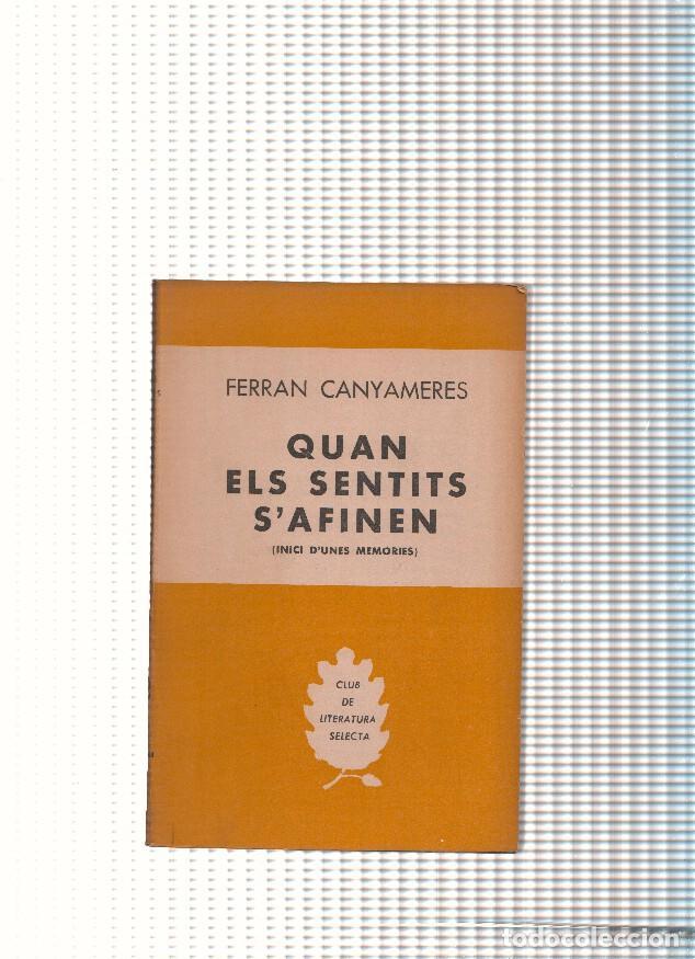 books: Quan els sentits s afinen - Ferran Canyameres