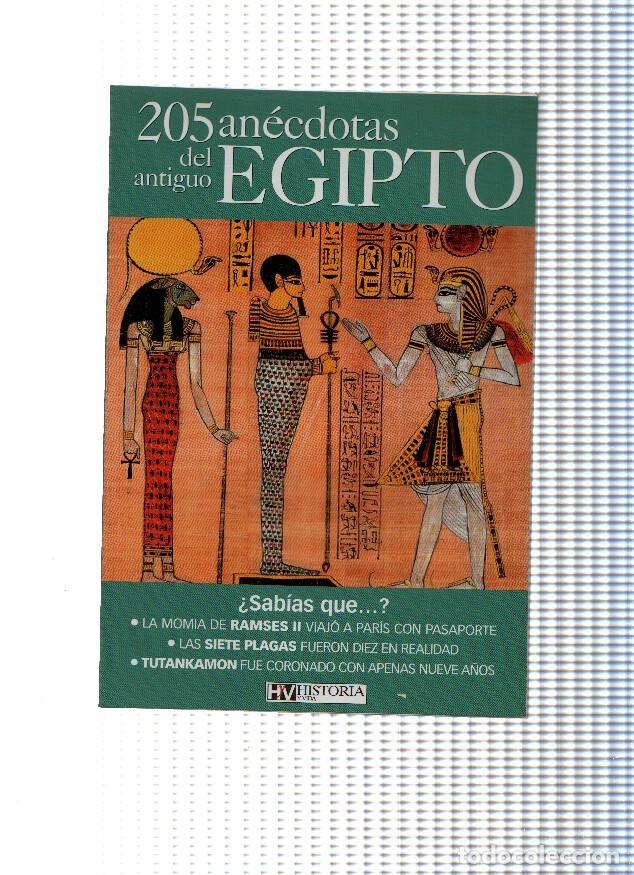 Libros: 205 anecdotas del antiguo Egipto - Varios - Foto 1