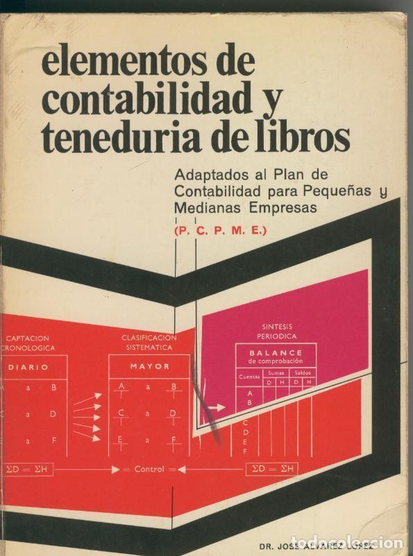 Libros: Elementos de contabilidad y teneduria de libros - Dr. Jose Alvarez Lopez - Foto 1