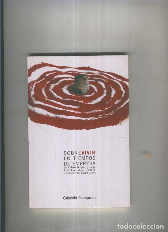 Livros em segunda m&atilde;o: Sobrevivir en tiempos de empresa - varios