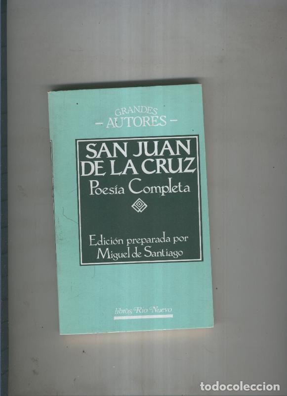 Libri di seconda mano: Poesia completa de San Juan de la Cruz - San Juan de la Cruz