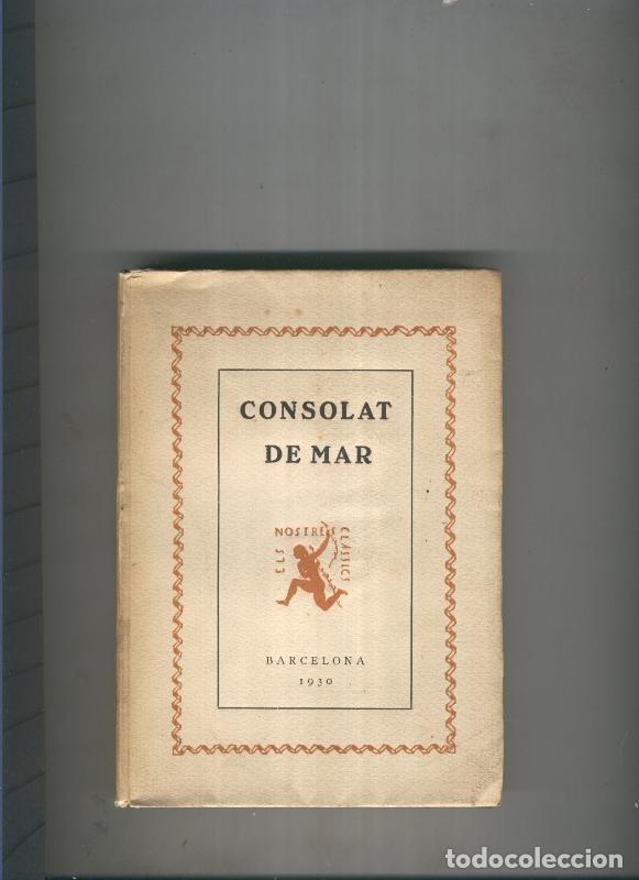 Libri di seconda mano: Consolat de mar Volumen I - Ferran Valls i Taverner