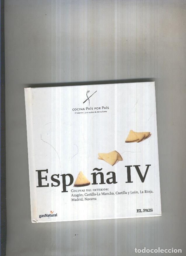 Livros em segunda m&atilde;o: Espa&ntilde;a IV:Cocina del interior:Aragon, Castilla,La Mancha, - varios