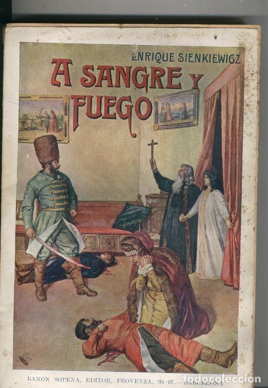 Libros: A sangre y fuego - Enrique Sienkiewics