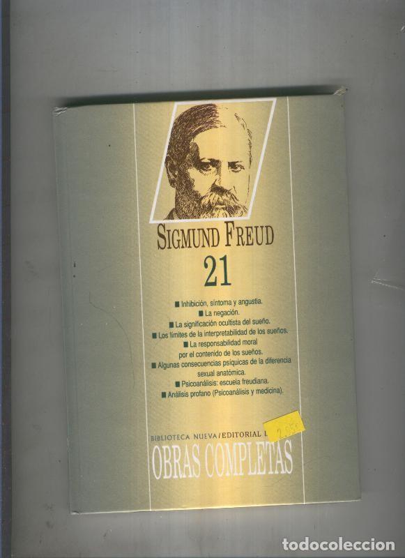 Libros: Obras completas de Sigmund Freud numero 21 - Sigmund Freud - Foto 1