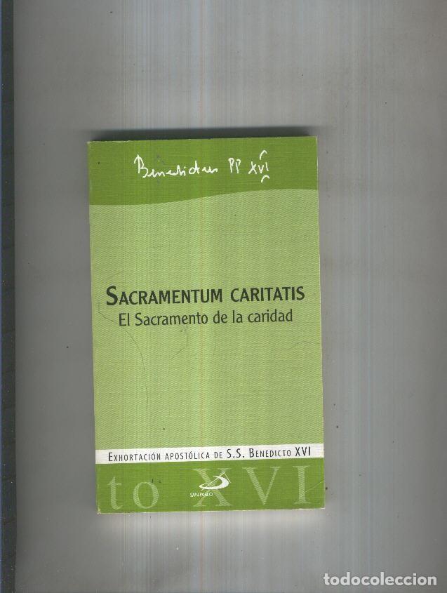 Libros: Sacramentum Caritatis - Benedictus PP XVI - Foto 1