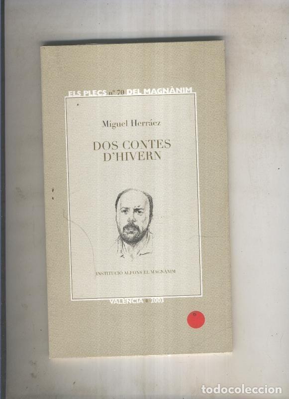 Libri di seconda mano: Dos contes d hivern - Miguel Herraez